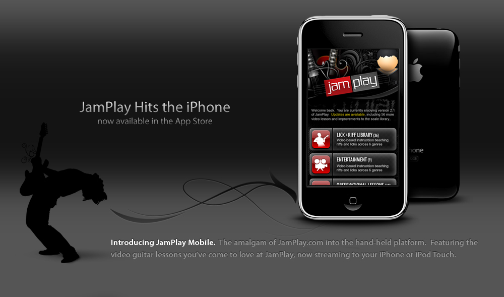 JamPlay iPhone iPad Guitar App